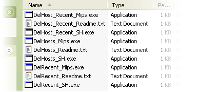 Contents of a manual installation package